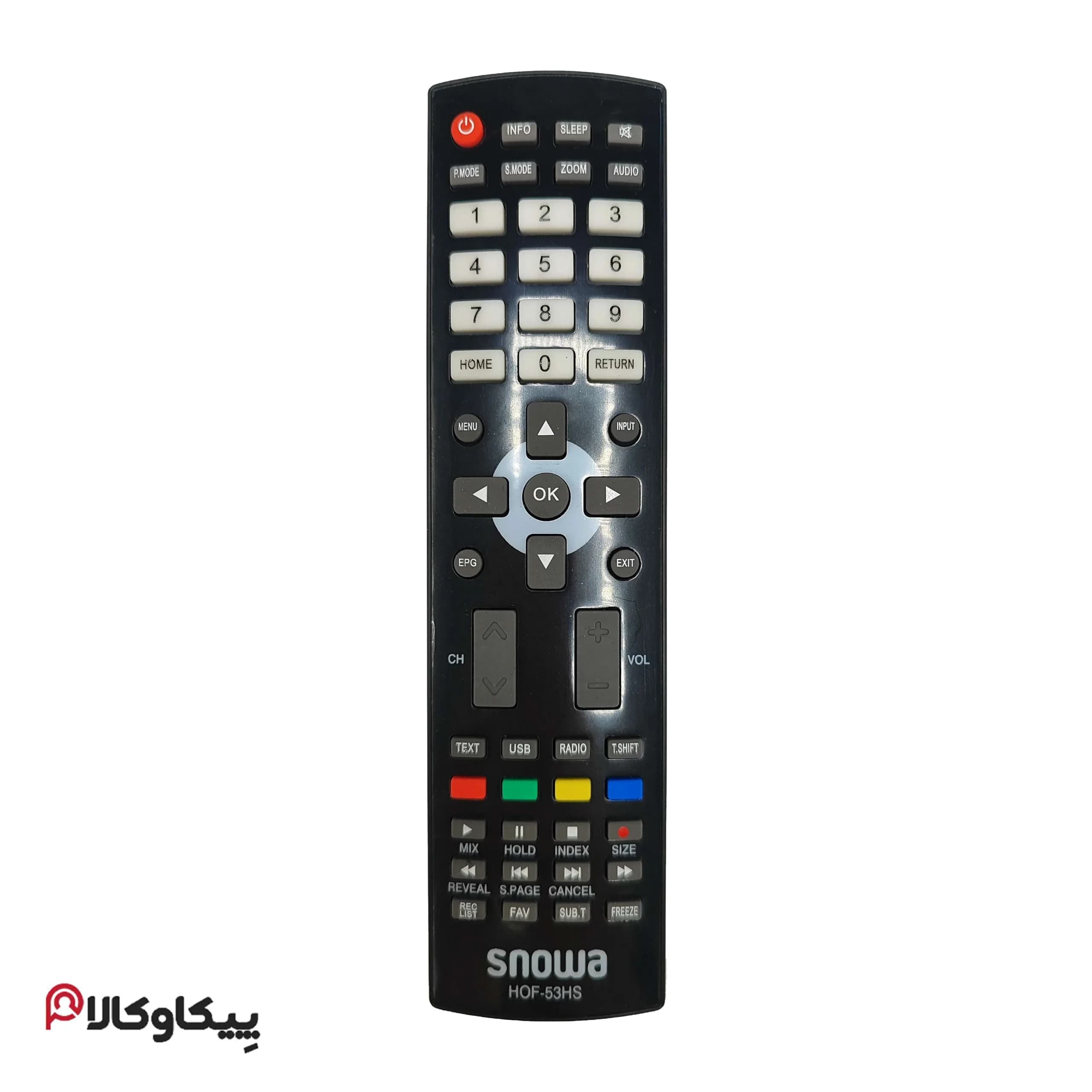 کنترل تلویزیون ESNOWA اسنوا صلیبی 53HS
