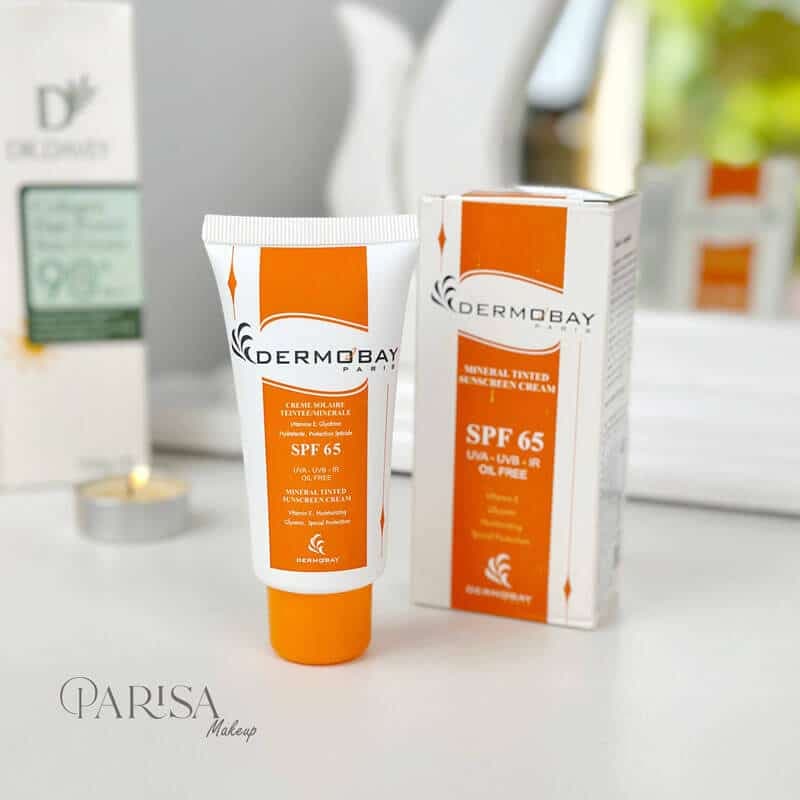 ضدآفتاب رنگی SPF 65 درموبای DERMOBAY