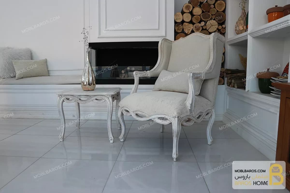 مبل تکنفره کویین ابزاری پاسنگ کد ۱ — تصویر ۴