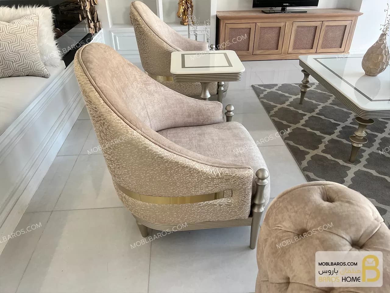 مبل تکنفره وینچنزا — تصویر ۳