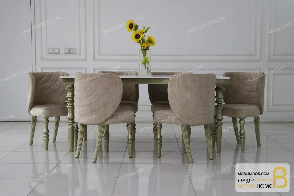 میز ناهارخوری وینچنزا کد ۲ — تصویر ۶