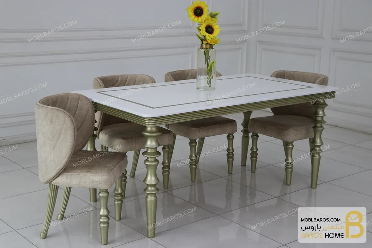 میز ناهارخوری وینچنزا کد ۲ — تصویر ۷