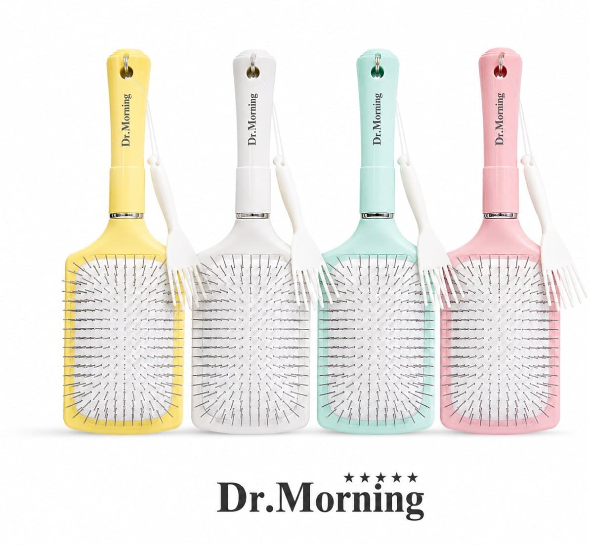 برس افرا استندی همراه با مو جمع‌کن Dr.Morning مدل SH-601 | مناسب انواع مو (یک عدد)