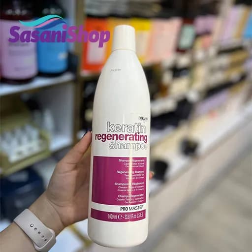 شامپو احیاکننده دیکسون ProMaster Keratin Regenerating حجم 1000 میلی‌لیتر — تصویر ۲