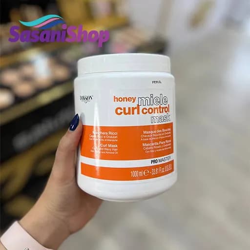 ماسک مو فر دیکسون ProMaster Honey Miele Curl Control حجم 1000 میلیلیتر — تصویر ۲