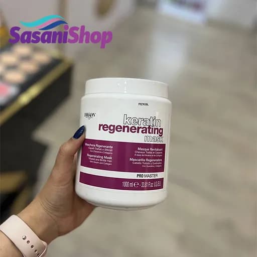 ماسک موی موی احیاکننده دیکسون مناسب موهای کراتین پرومستر ProMaster Keratin Regenerating حجم 1000 میلی‌لیتر — تصویر ۲