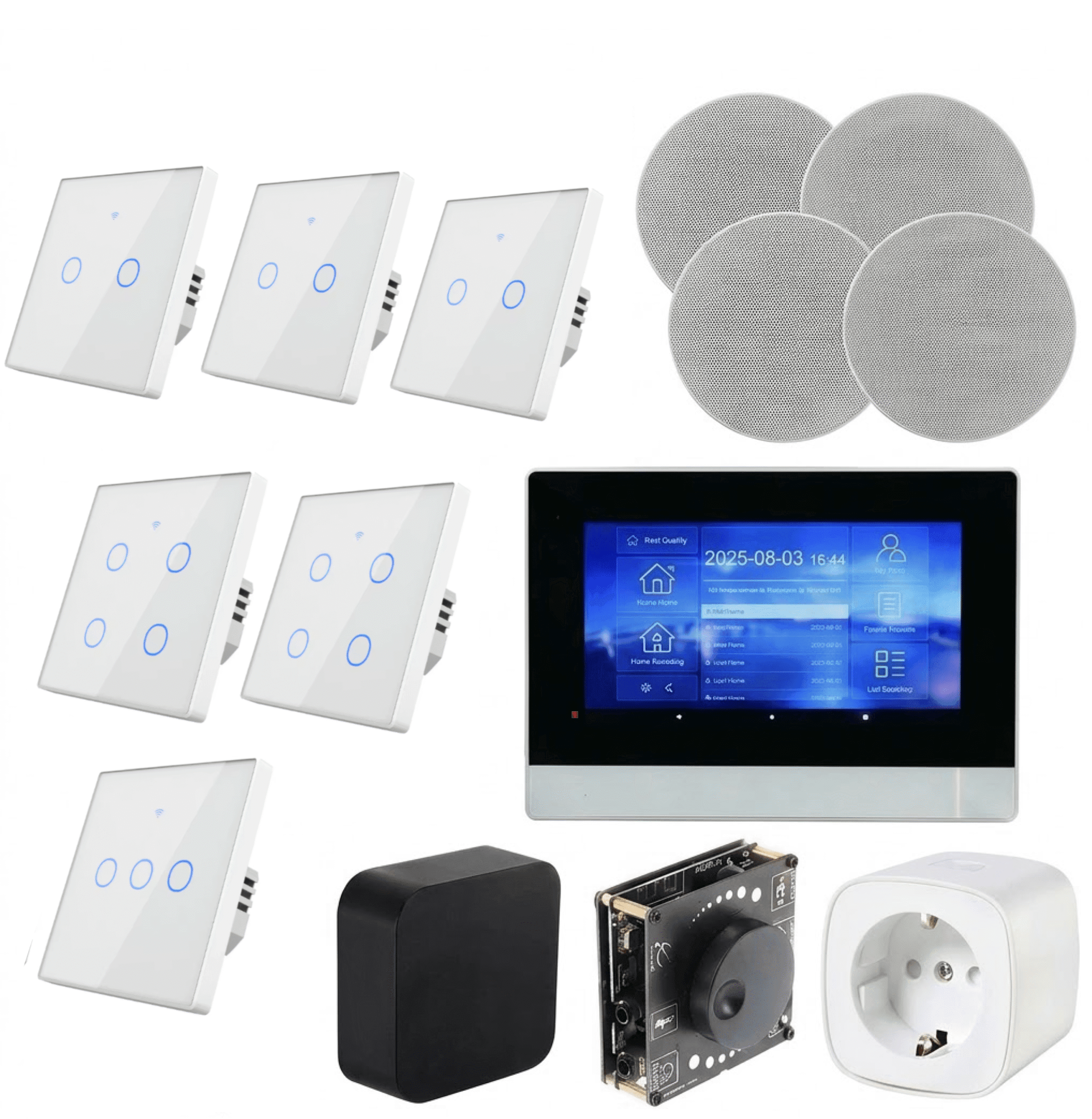 پکیج خانه هوشمند سه خواب zigbee با آیفون