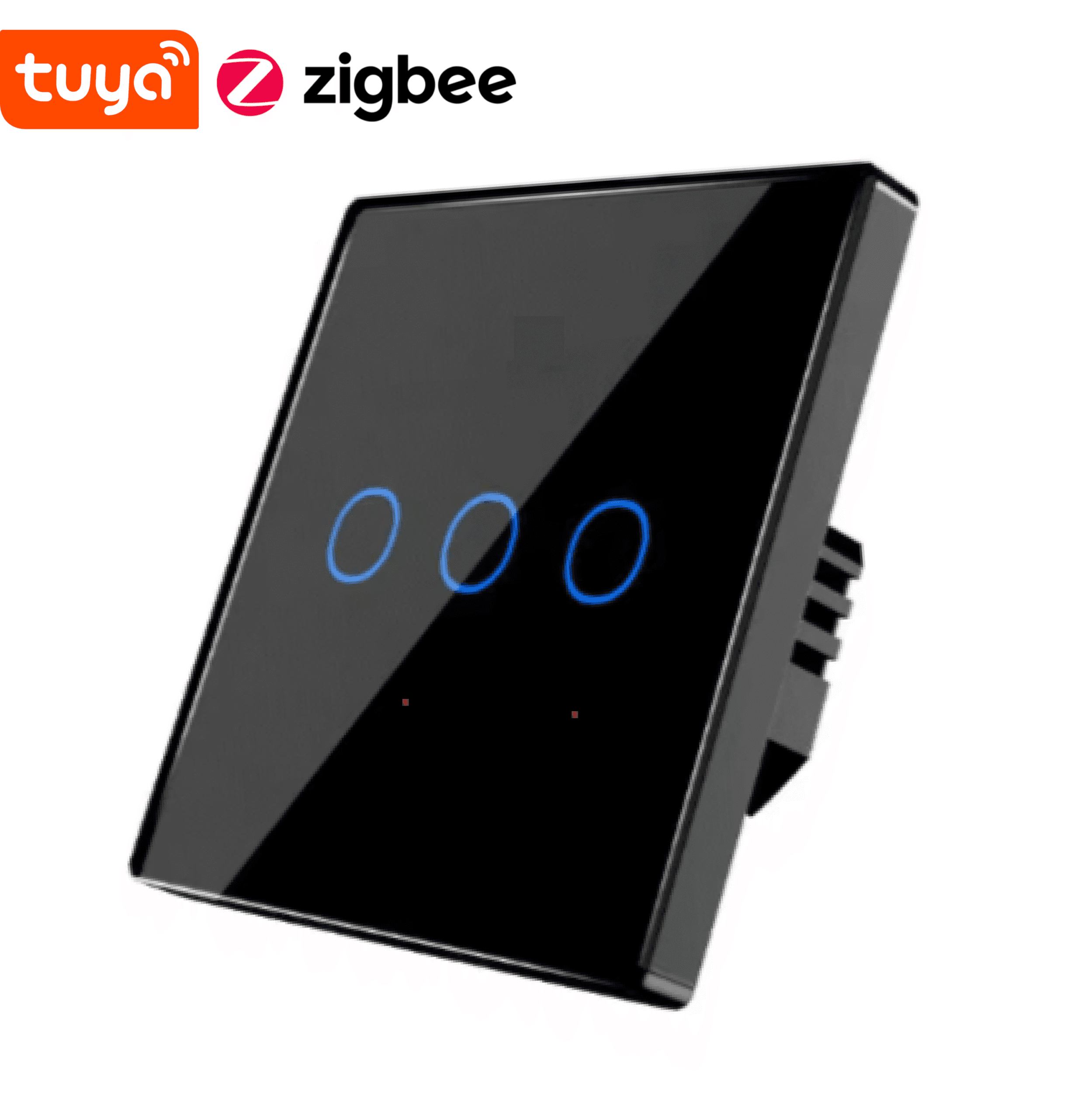 کلید هوشمند سه پل Zigbee Tuya 10A