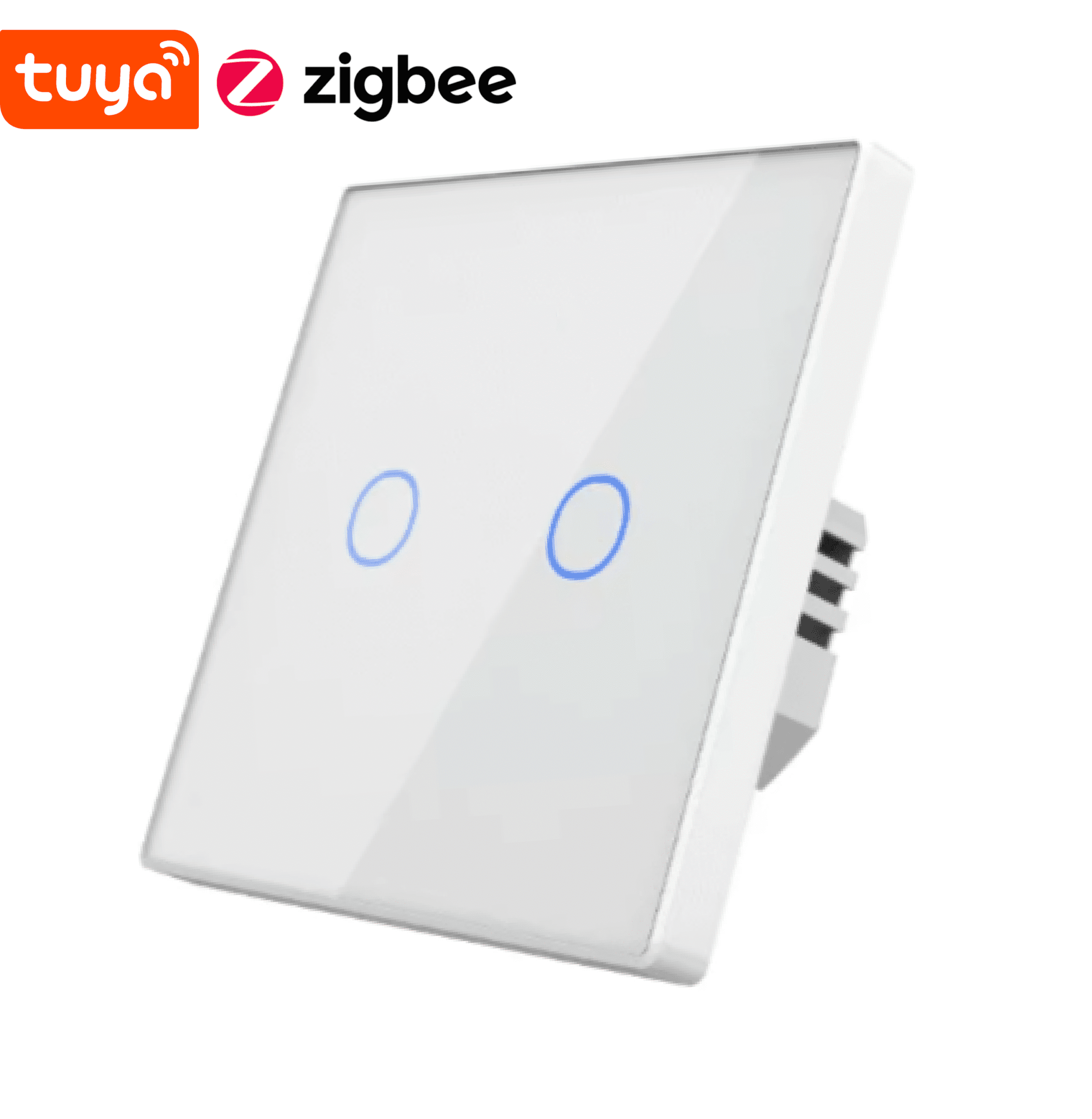 کلید هوشمند دو پل Zigbee Tuya 10A — تصویر ۴