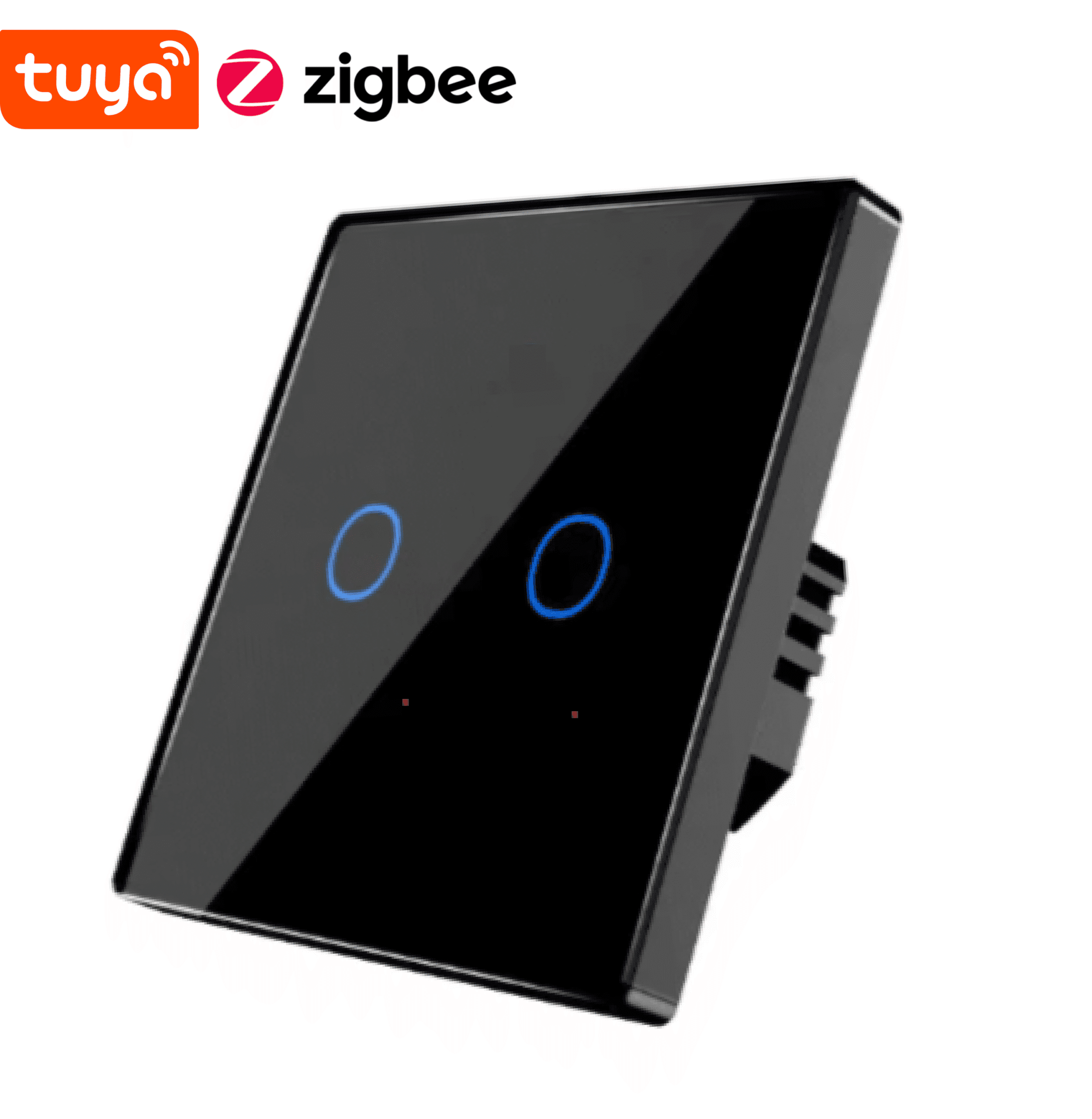 کلید هوشمند دو پل Zigbee Tuya 10A