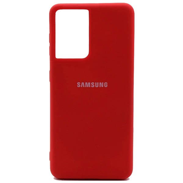 Samsung Silicone Cover For Galaxy S21 Ultra