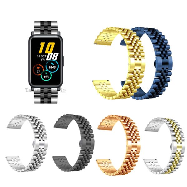 بند ساعت هوشمند آنر Honor Watch ES استیل 5Rows