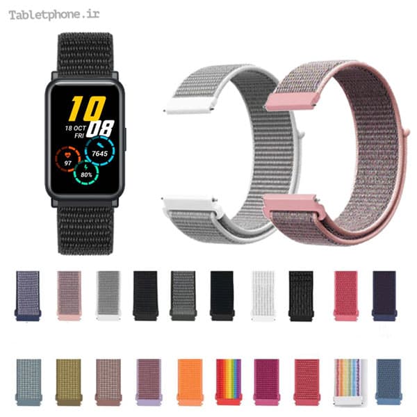 بند ساعت هوشمند Honor Watch ES مدل Nylon Loop