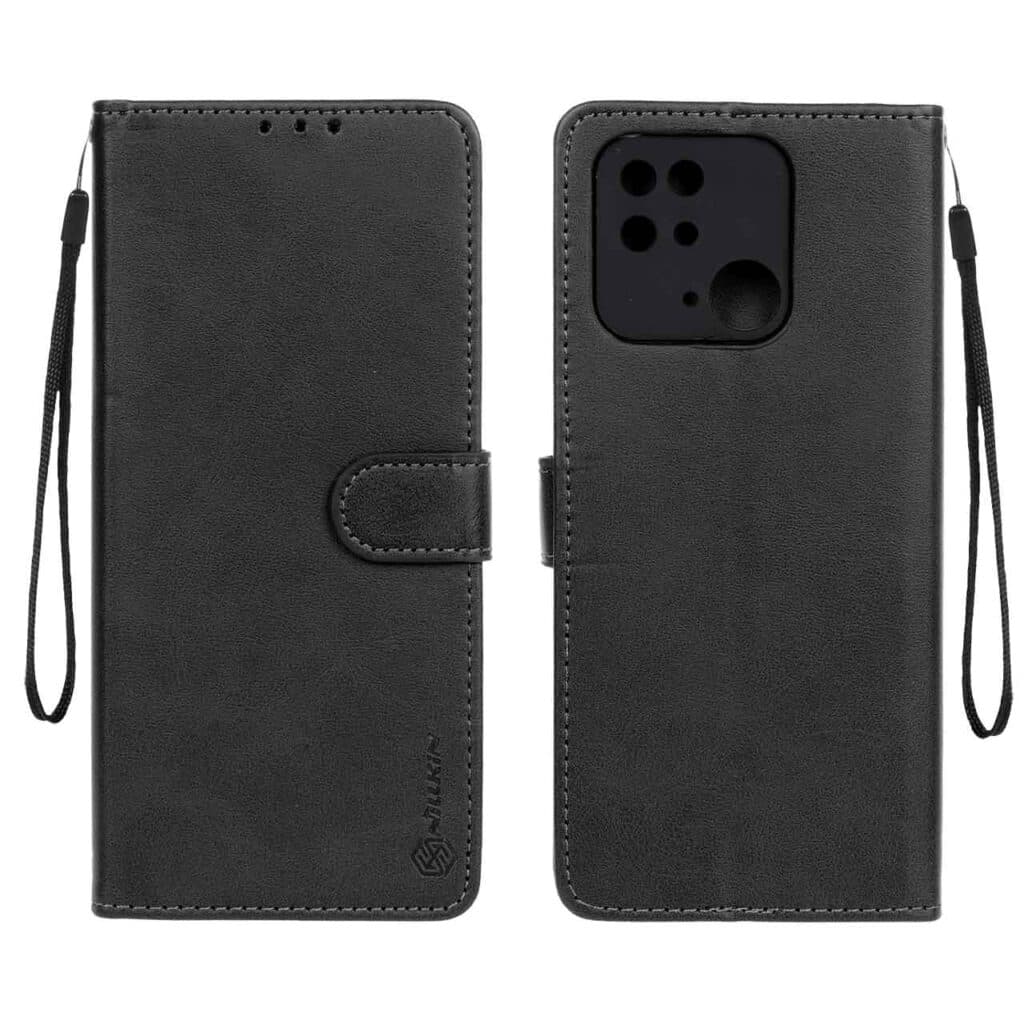 کیف موبایل مگنتی Nillkin مدل Xiaomi Redmi 10C / Redmi 10 Power / Poco C40 – مشکی — تصویر ۳