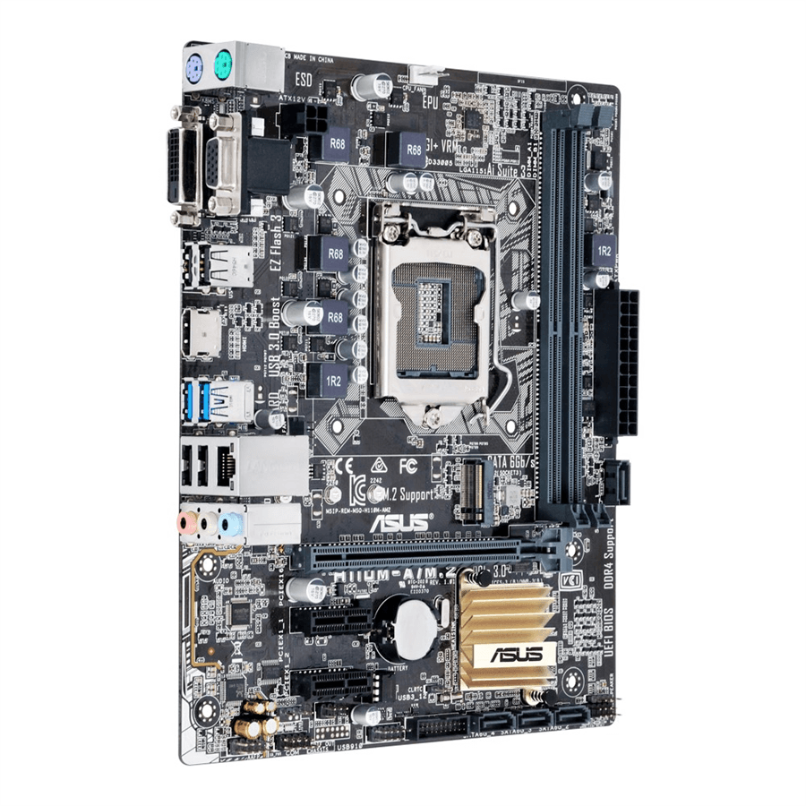 مادربرد ایسوس ASUS H110M-A LGA 1151 Motherboard — تصویر ۴