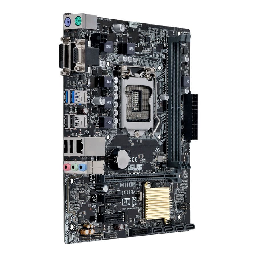 مادربرد ایسوس ASUS H110M-A LGA 1151 Motherboard — تصویر ۸