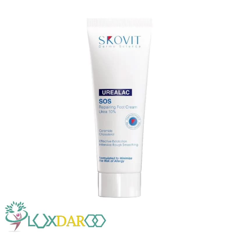 کرم برطرف کننده ترک پا حاوی 10% اوره اسکوویت