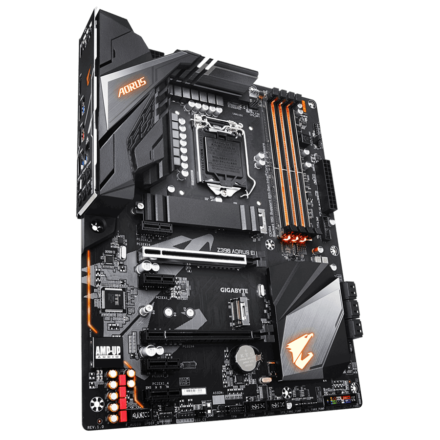 مادربرد گیگابایت Z390 AORUS ELITE LGA 1151 Motherboard — تصویر ۳