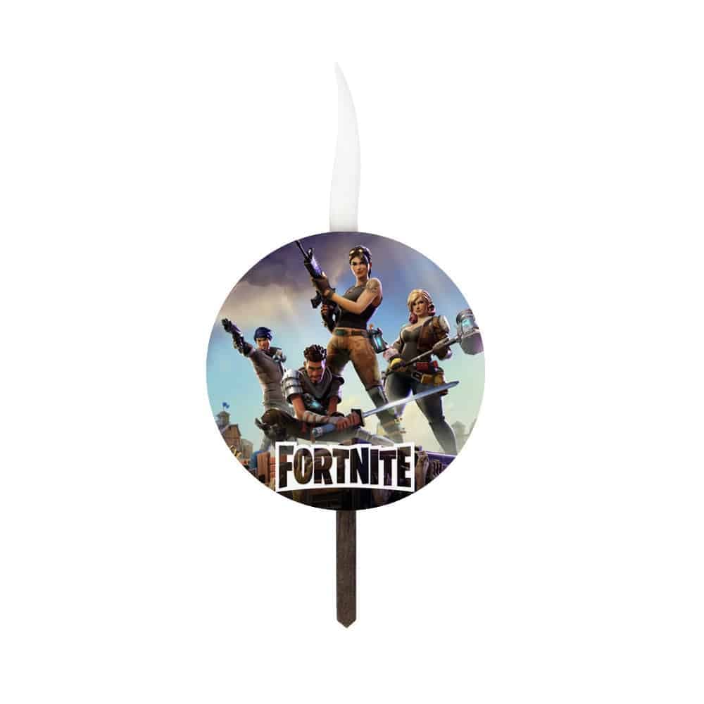 شمع تولد سفارشی تم فورتنایت