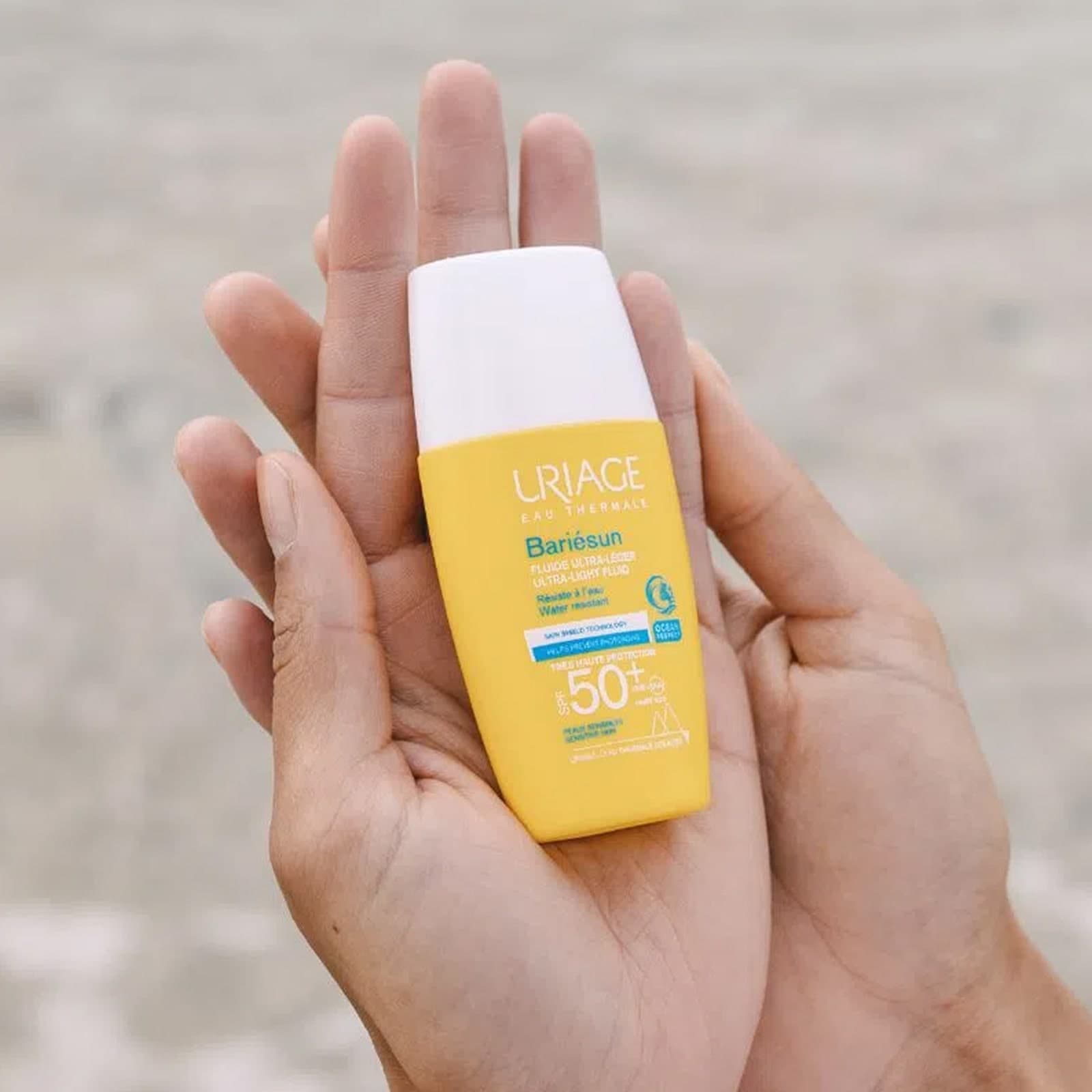 فلوئید ضد آفتاب فوق سبک بریسان SPF50 اوریاژ — تصویر ۴