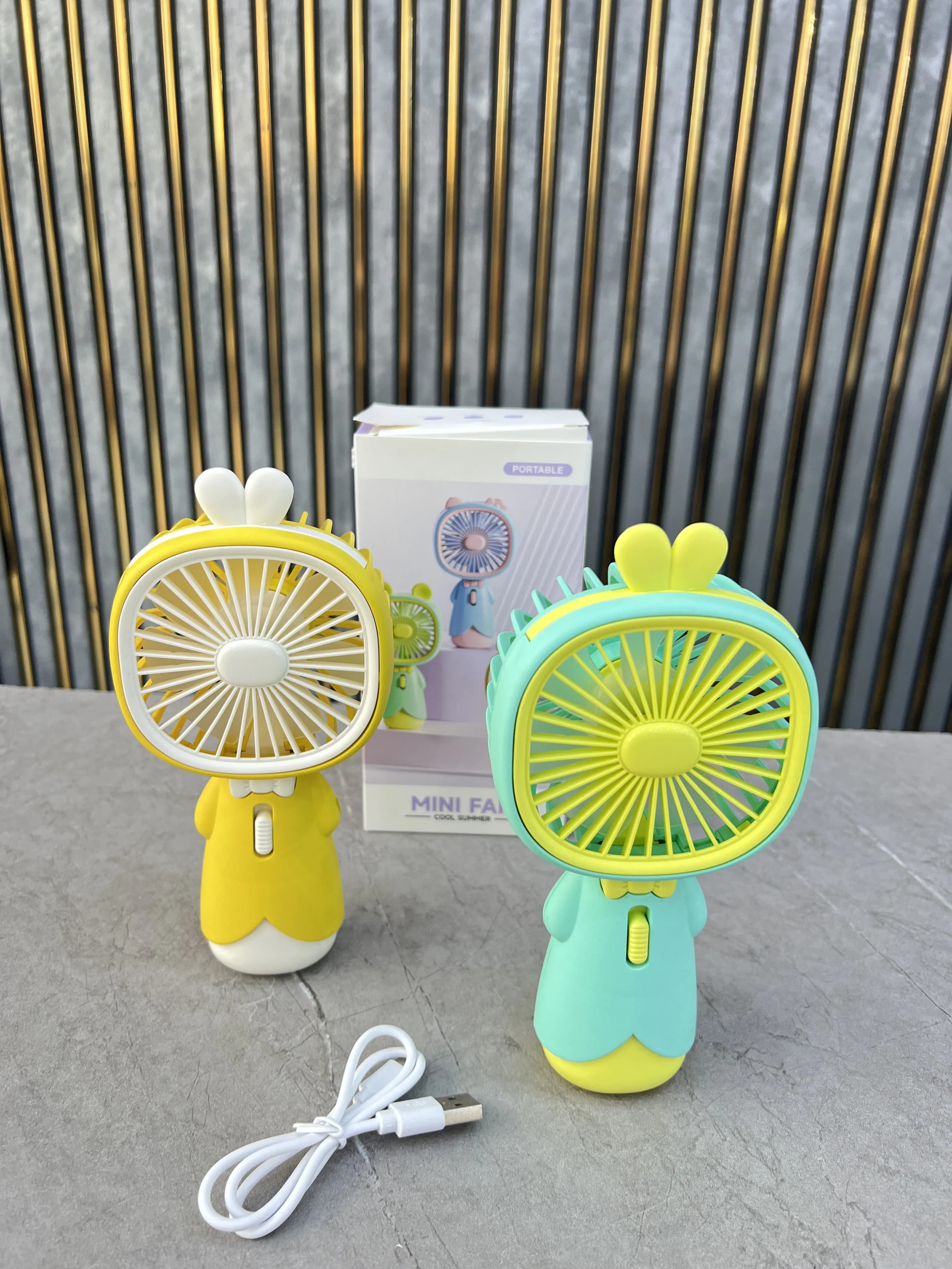 پنکه دستی فانتزی کد 5-0826 وارداتی (x)