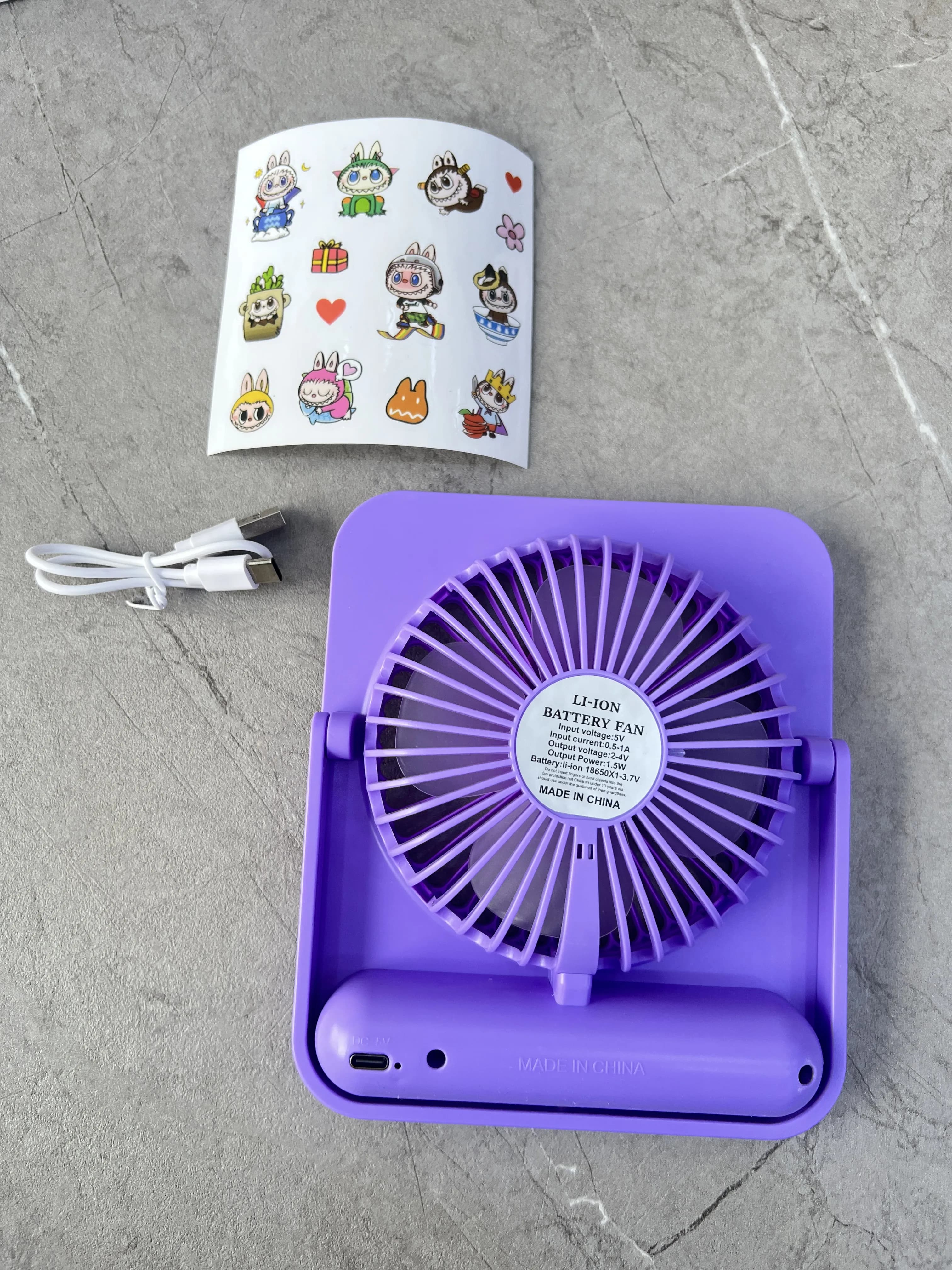پنکه رومیزی لبوبو کد 8-0826 وارداتی (x) — تصویر ۵