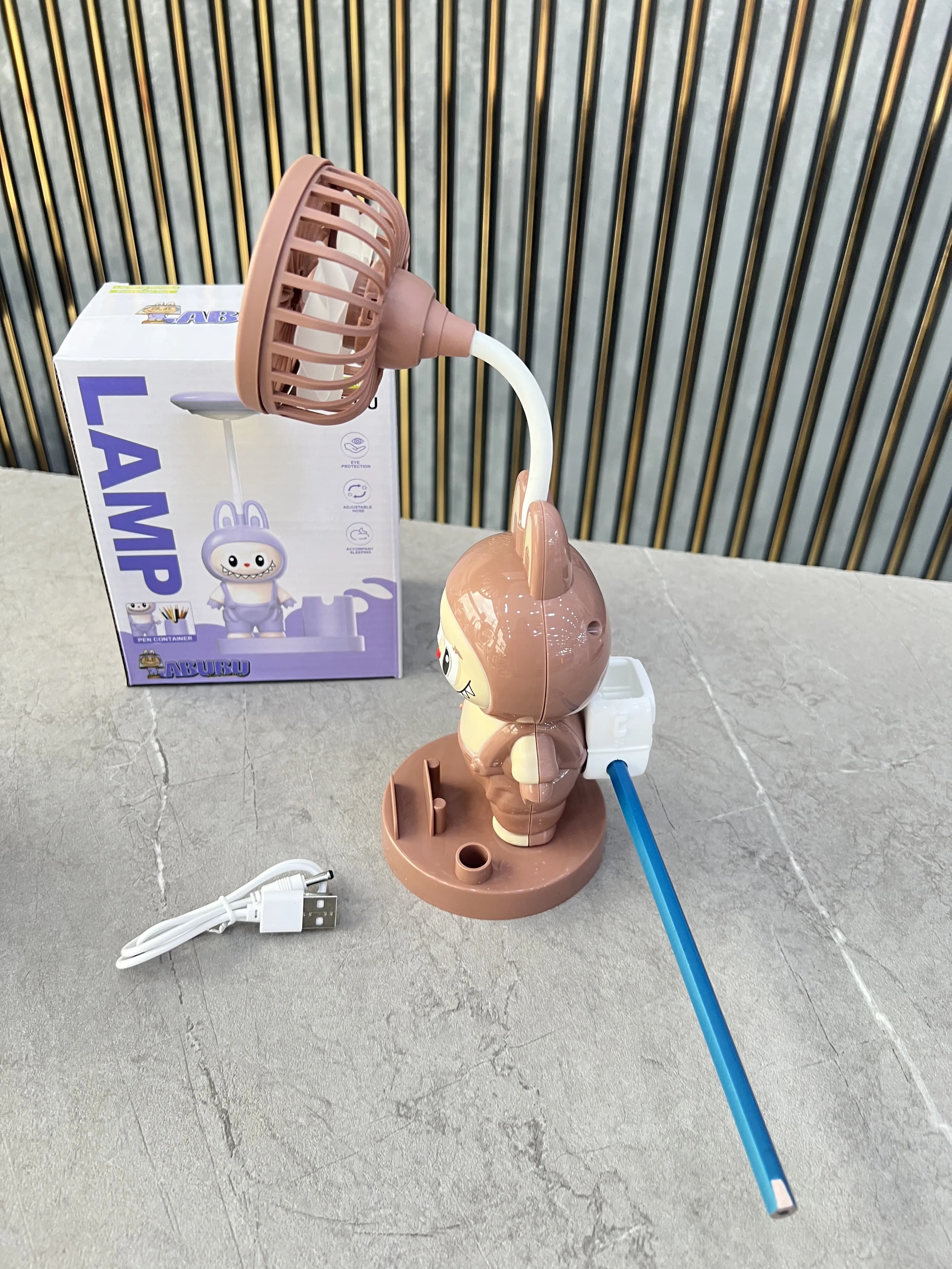 پنکه رومیزی لبوبو کد 10-0826 وارداتی (x) — تصویر ۴