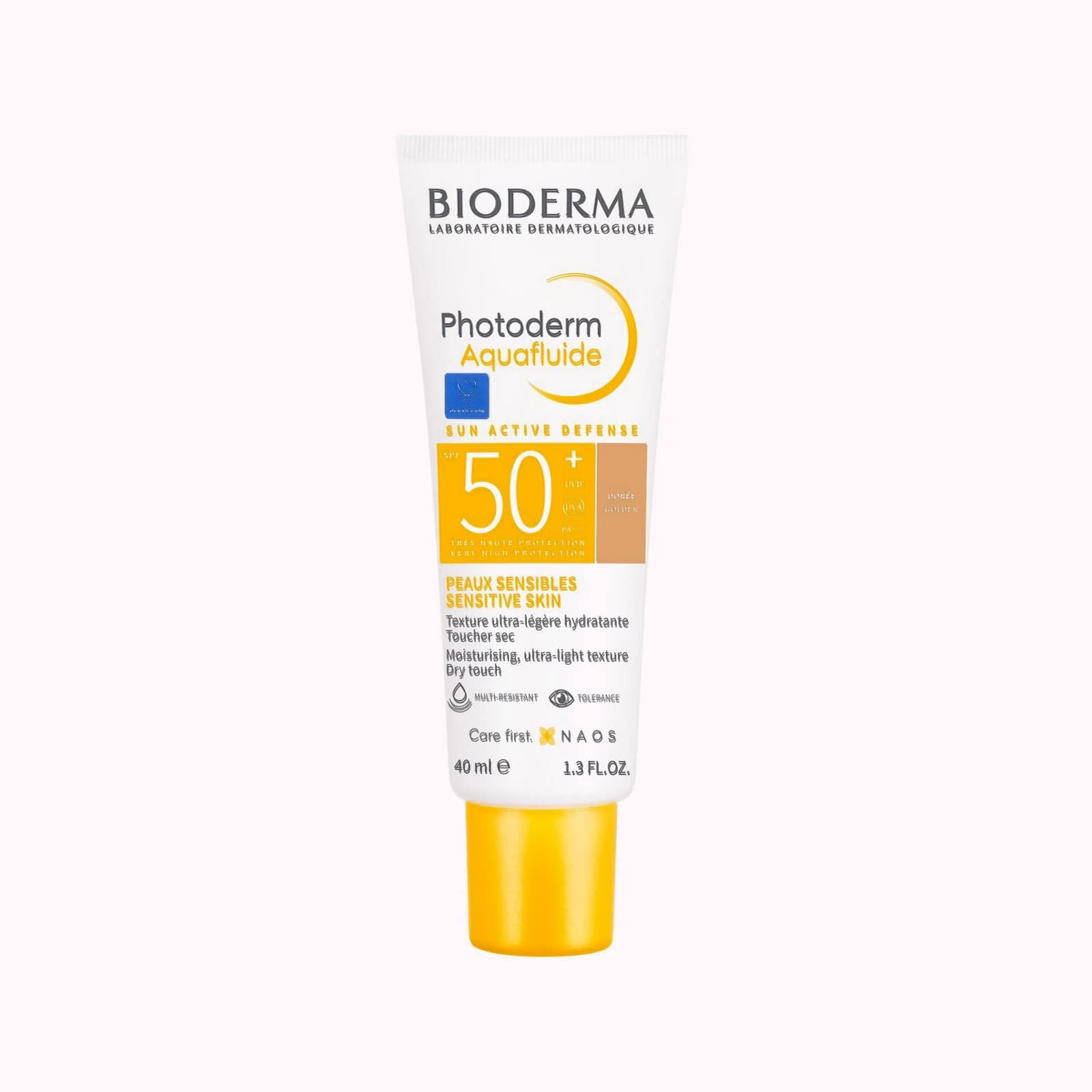 ضد آفتاب آکوافلوید فوتودرم SPF50 بایودرما رنگ گلدن