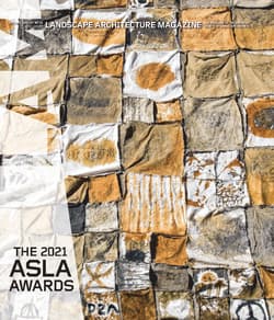 مجله Landscape Architecture Magazine USA؛ اکتبر 2021