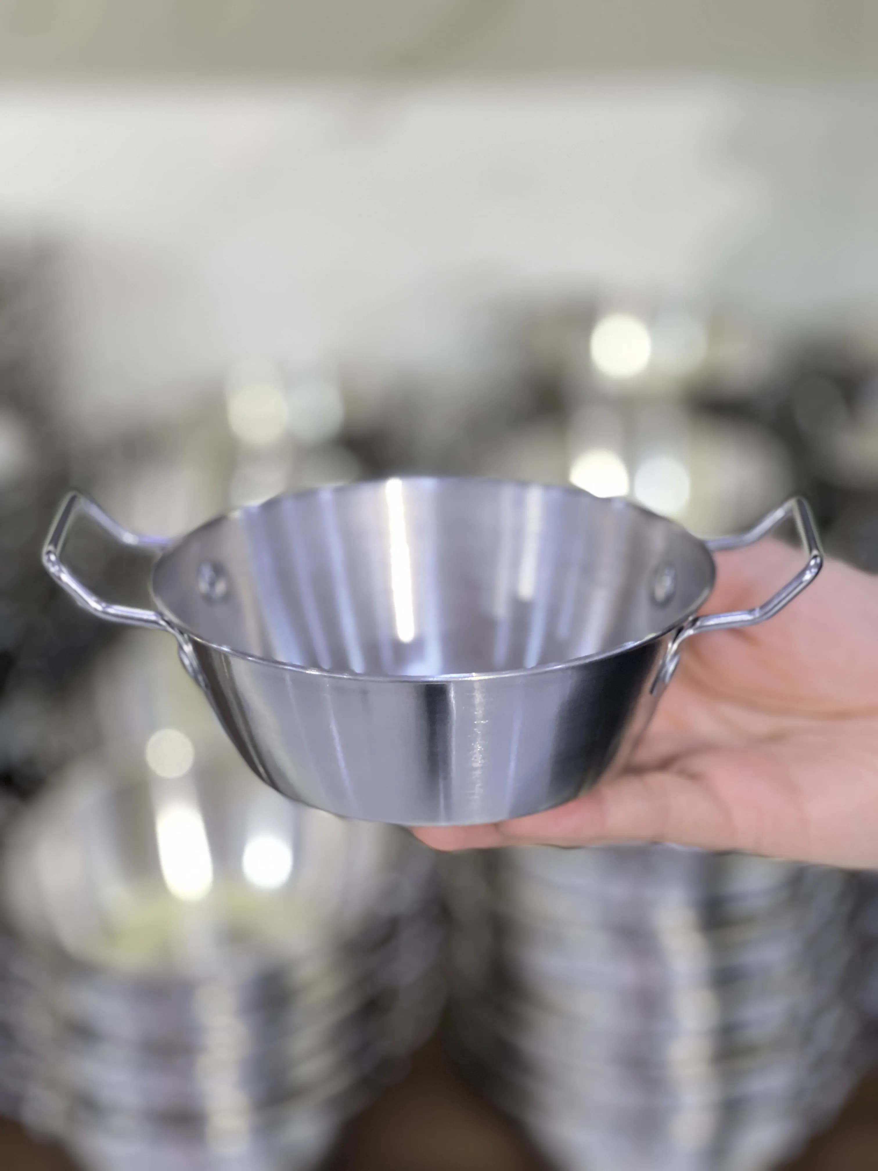 پیاله 2 دسته استیل کد 85-0611 وارداتی (x) — تصویر ۴