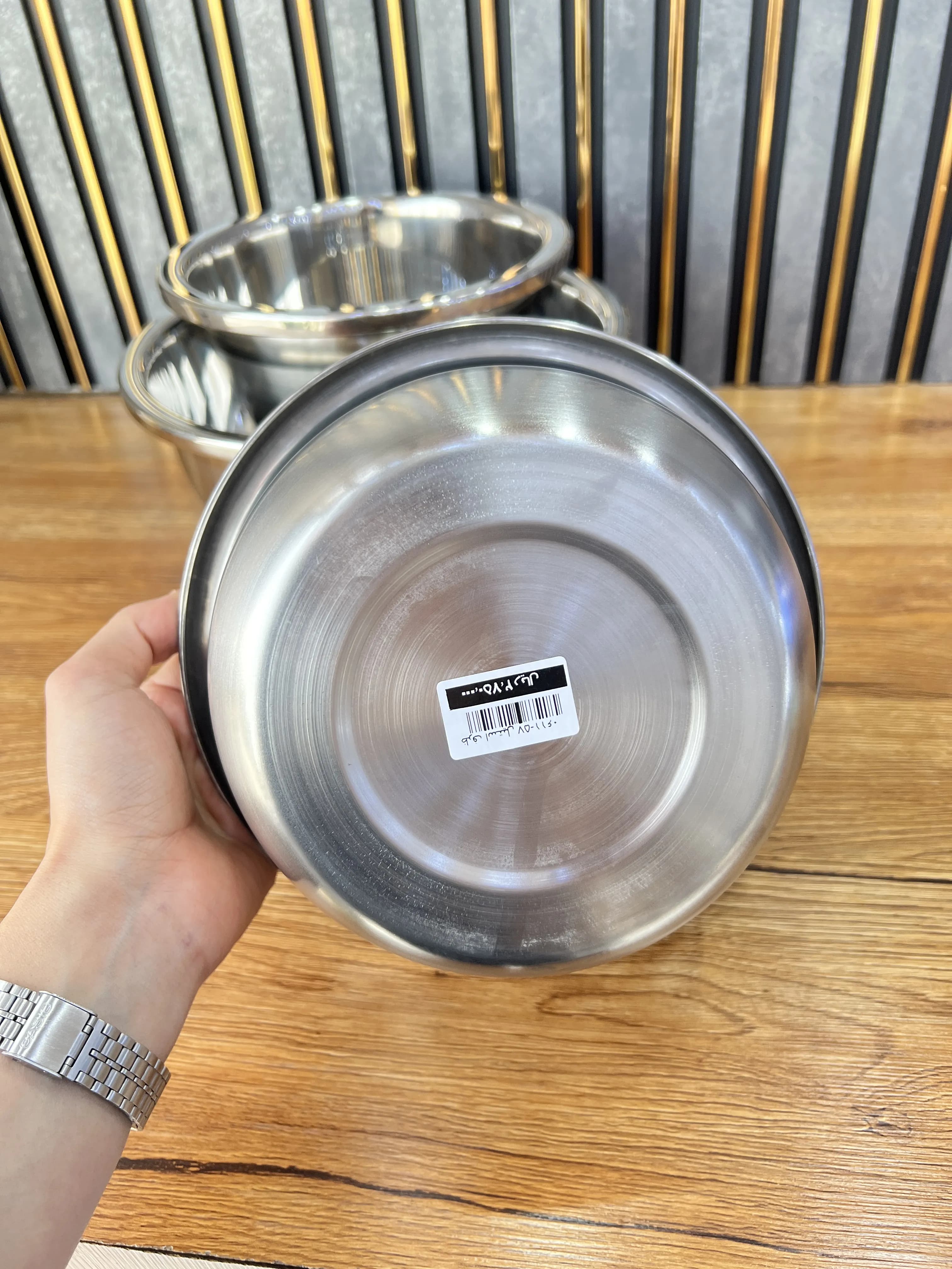 لگن استیل کد 57-0611 وارداتی (x) — تصویر ۵