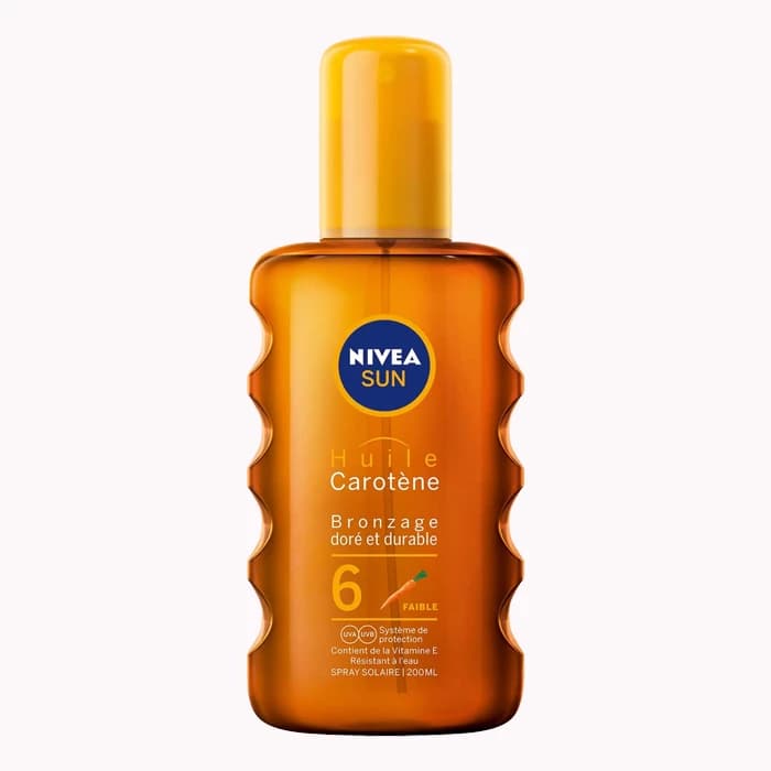 لوسیون برنزه کننده حاوی عصاره هویج SPF 6 نیوا