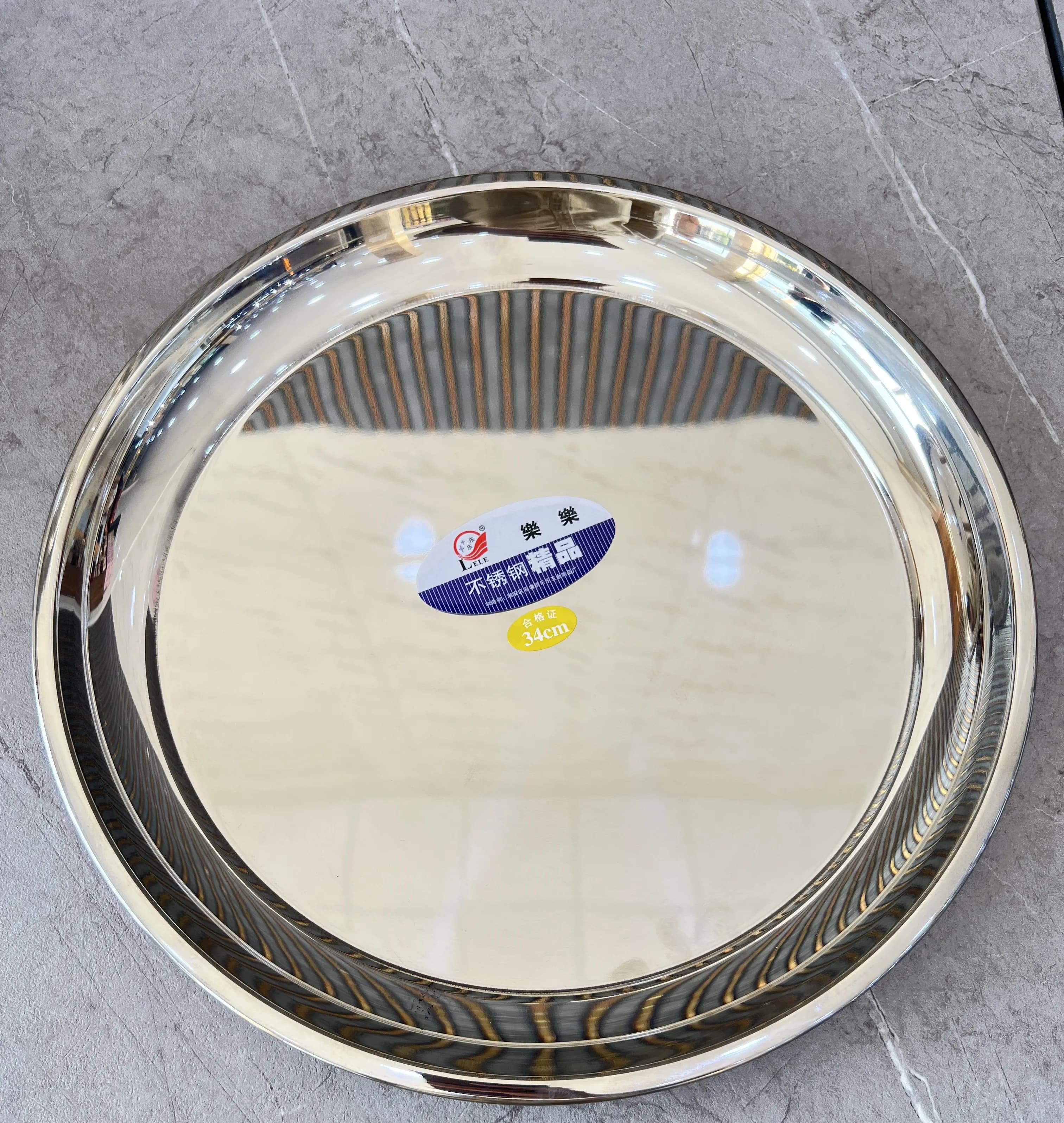 سینی استیل گرد 20-0611 وارداتی (x) — تصویر ۲