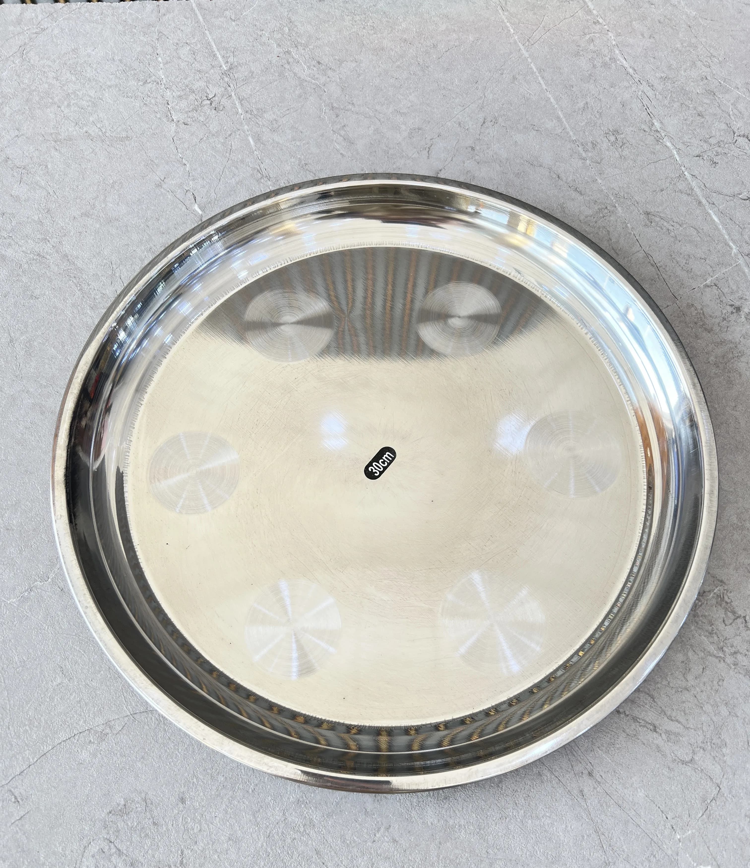 سینی استیل گرد 8-0611 وارداتی (x) — تصویر ۲
