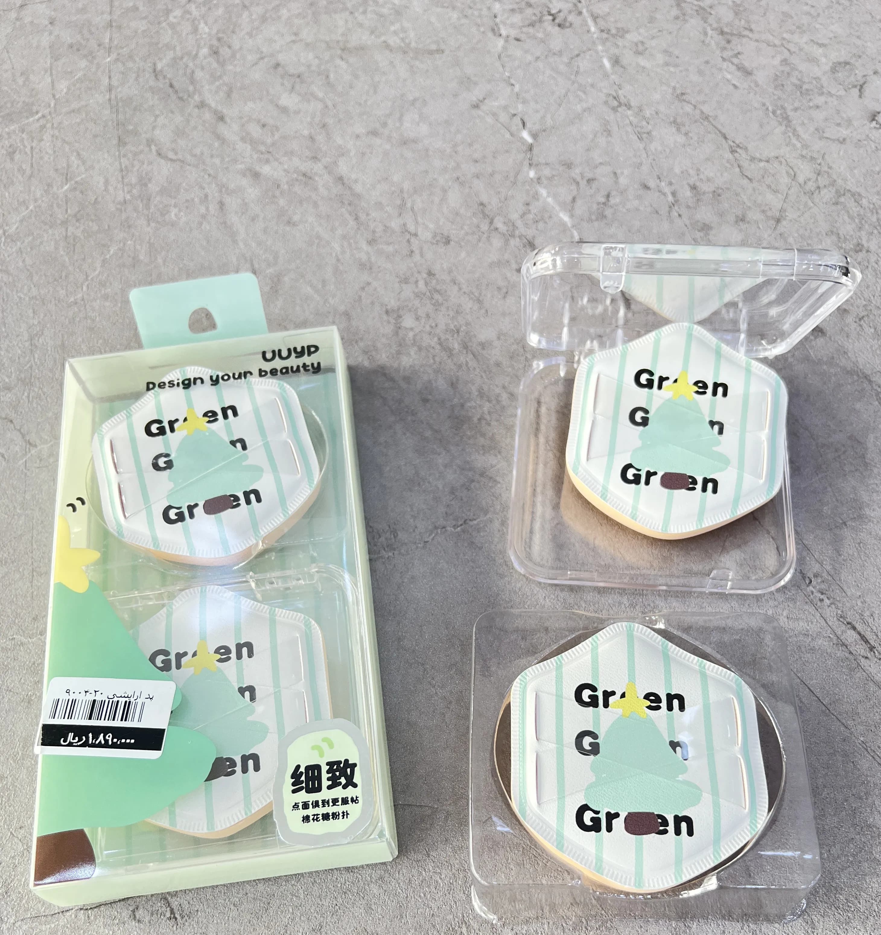 پد آرایشی 2 عددی 20-9004 وارداتی (x) — تصویر ۳