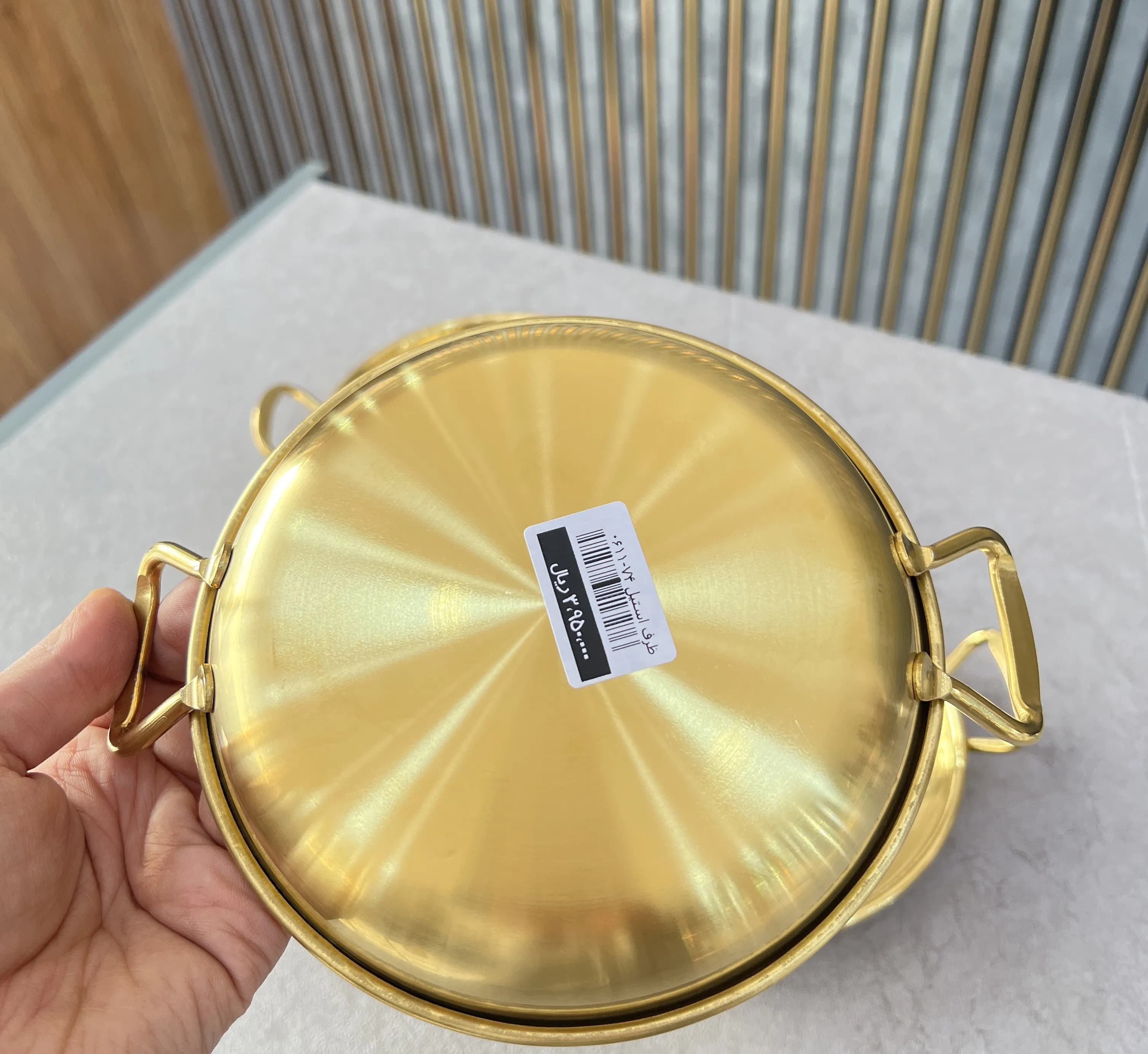 پیش دستی 2 دسته کد 73-0611 وارداتی (x) — تصویر ۳