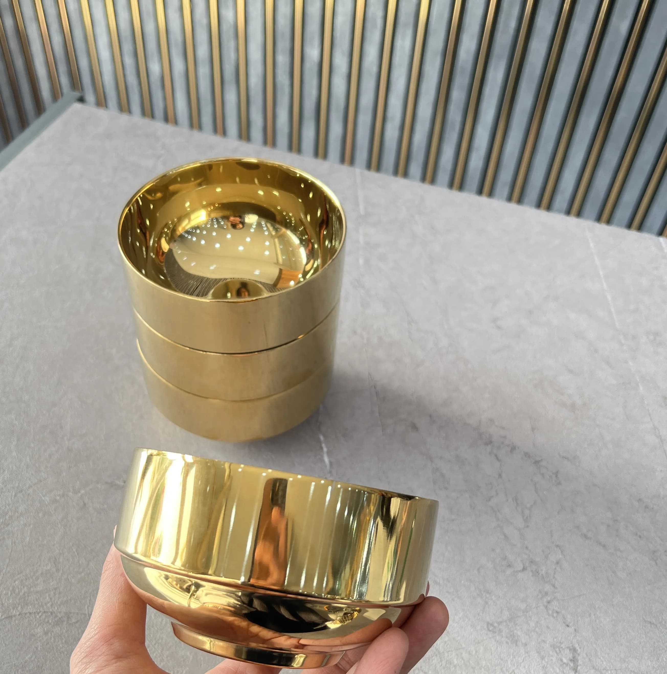 کاسه استیل طلایی کد 66-0611 وارداتی (x) — تصویر ۲