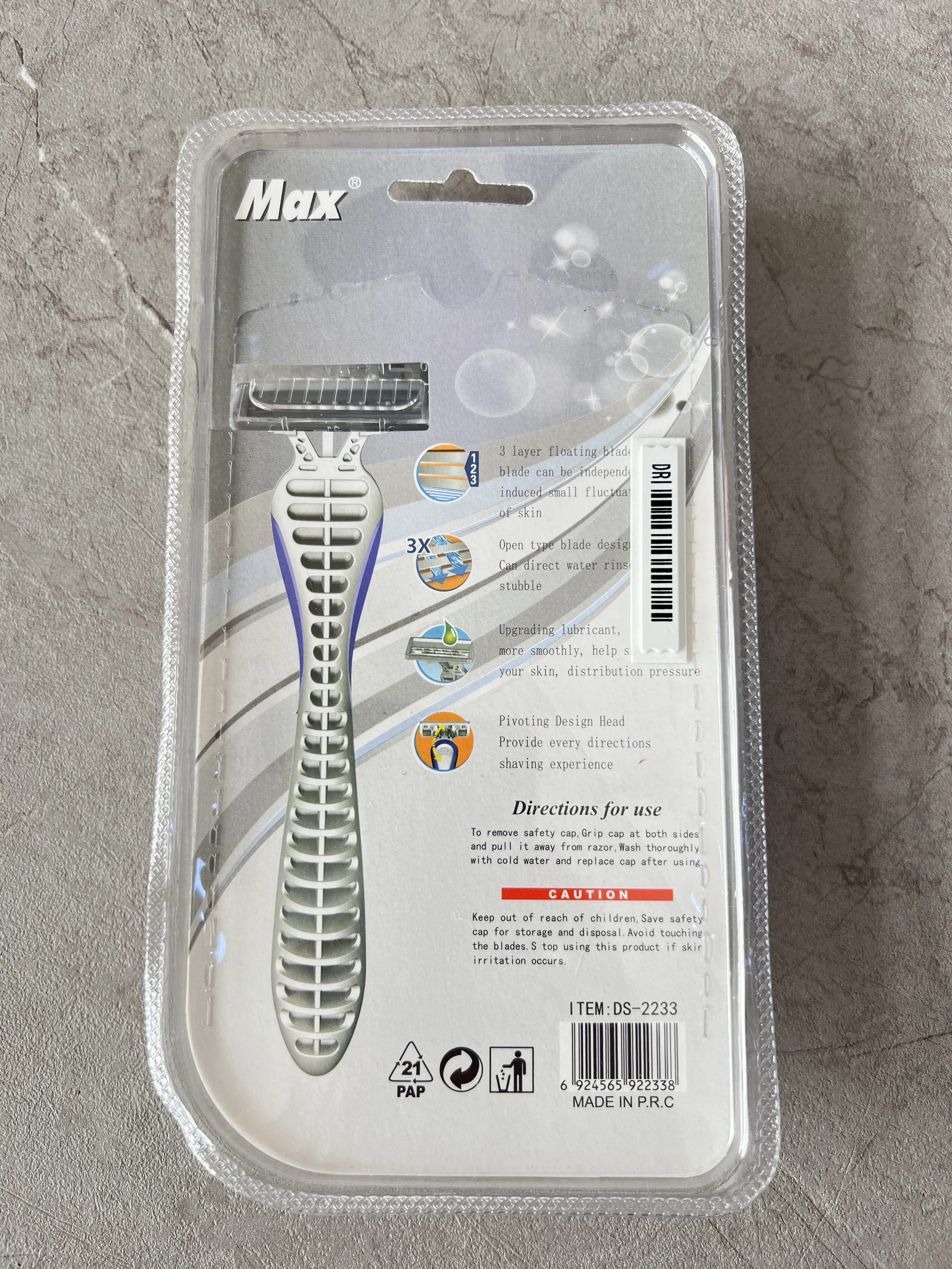 پک ژیلت 4 عددی کد 8-0978 وارداتی (x) — تصویر ۳