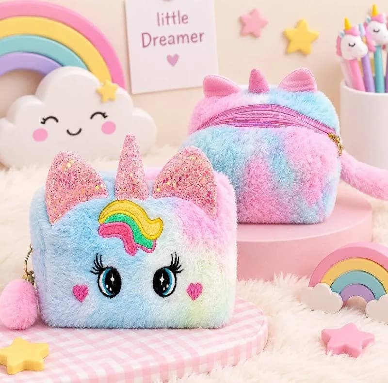 جامدادی مدل Puffy Rainbow — تصویر ۳