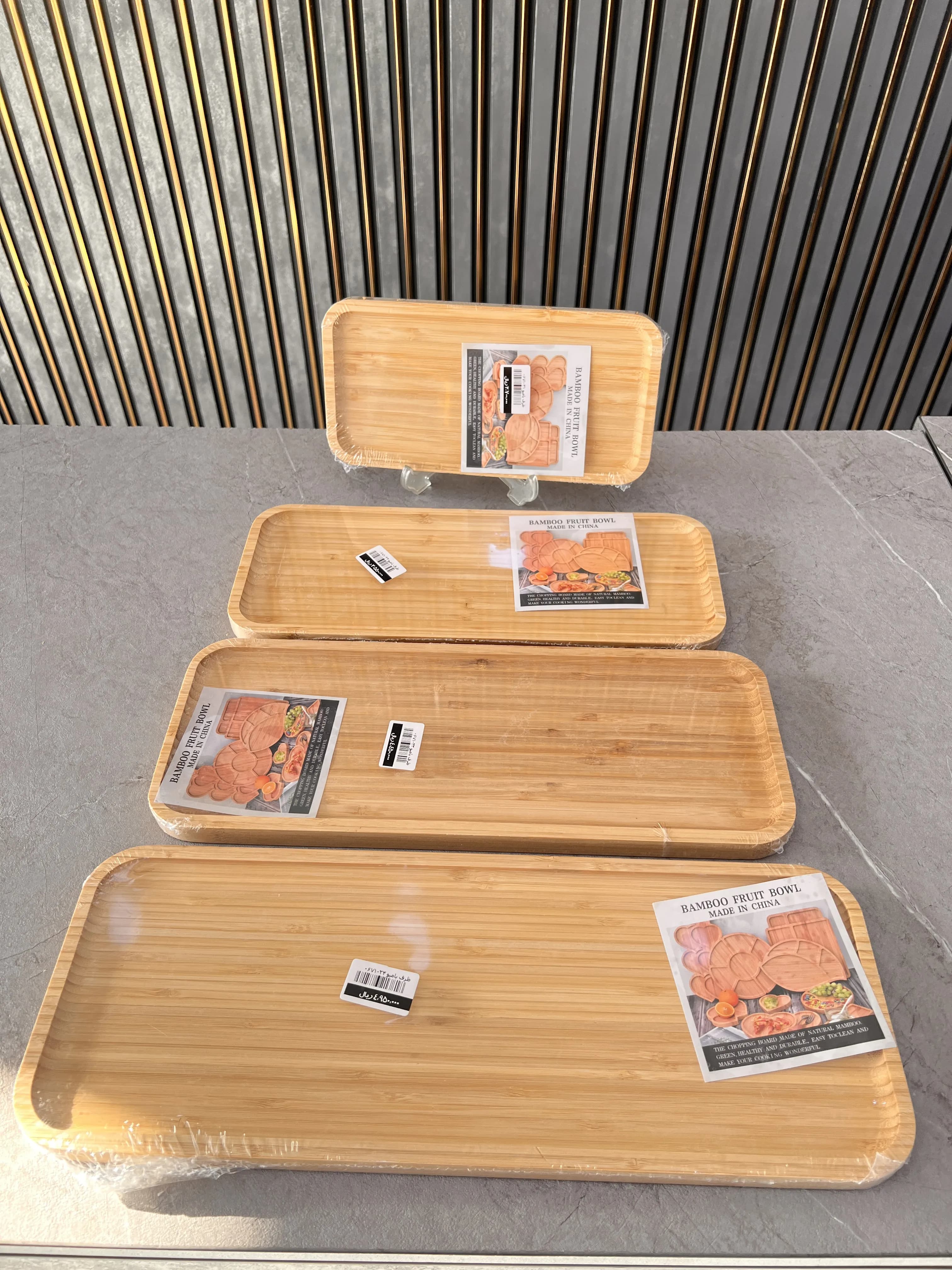 ظرف سرو مستطیلی بامبو 0671-21 وارداتی (x) — تصویر ۳