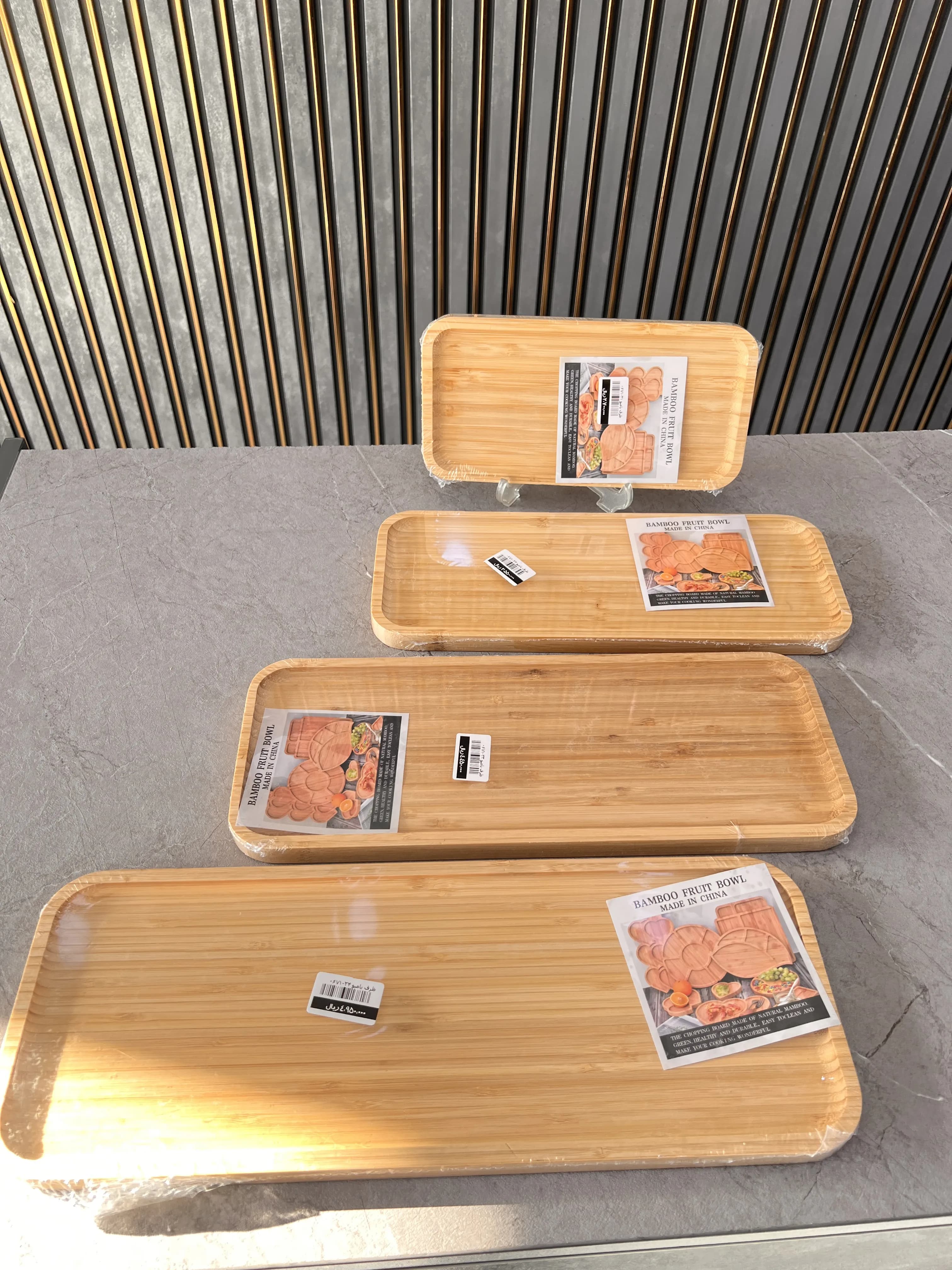 ظرف سرو مستطیلی بامبو 0671-21 وارداتی (x) — تصویر ۲