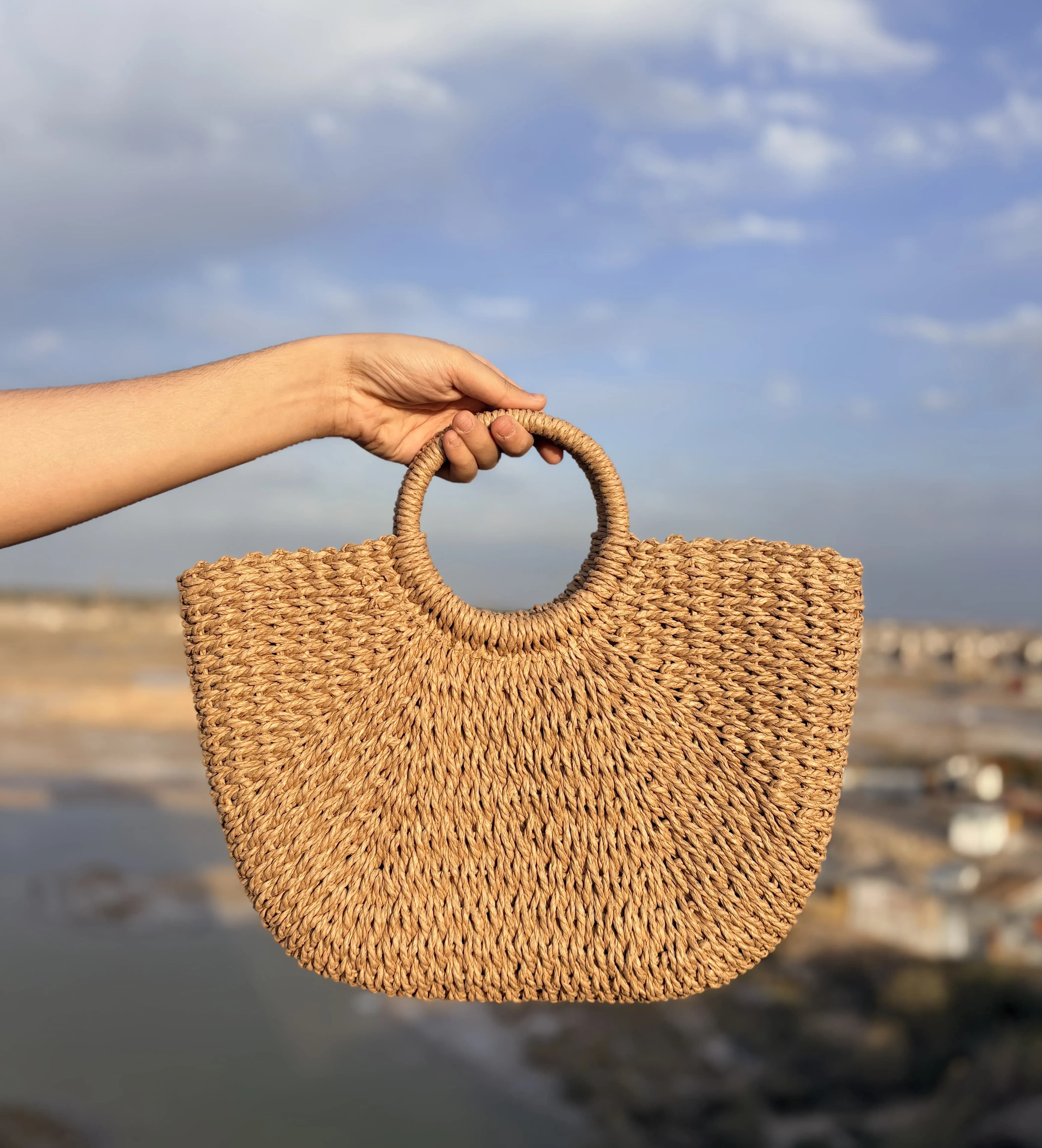 کیف حصیری کد 3-0367 وارداتی (x) — تصویر ۲