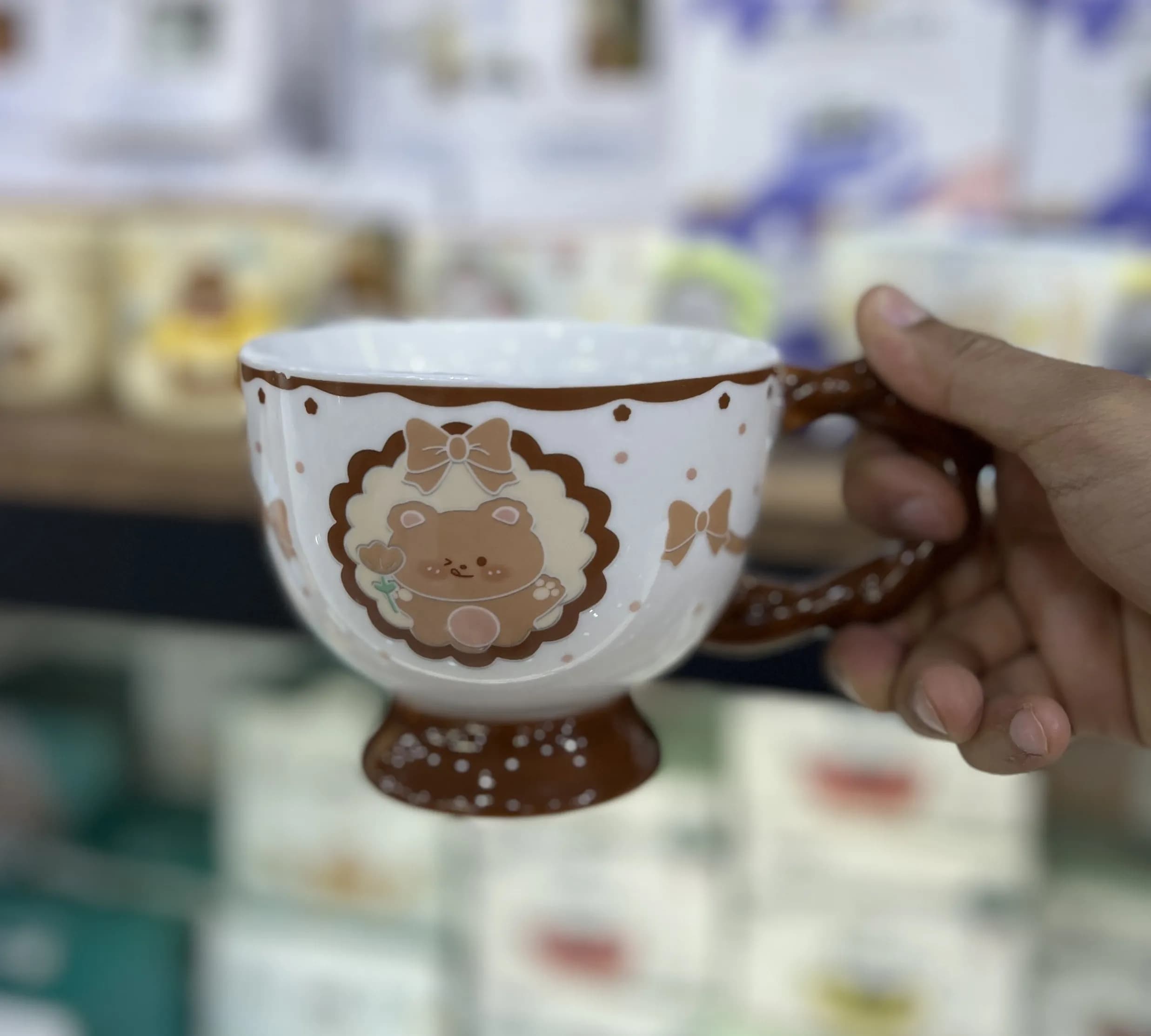 ماگ سرامیکی لته خوری کد 16-6130 وارداتی (x) — تصویر ۴