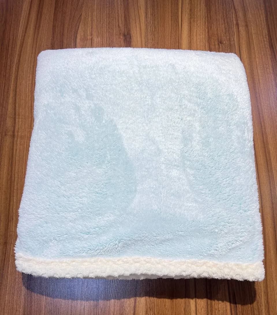 پتو حوله ای پاستیلی 1521-9 وارداتی (x) — تصویر ۴