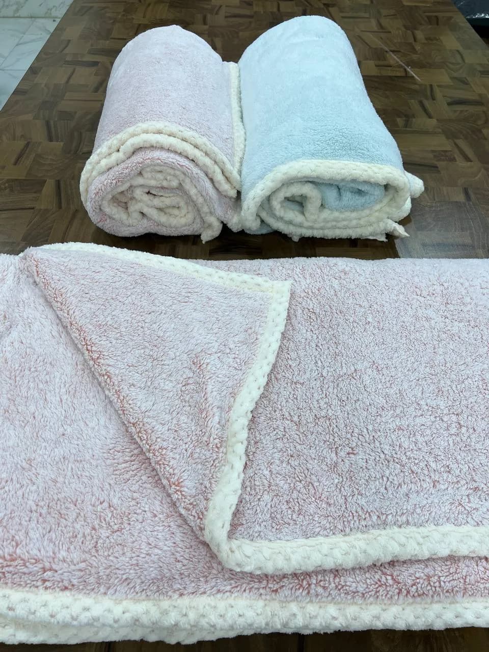 پتو حوله ای پاستیلی 1521-9 وارداتی (x)