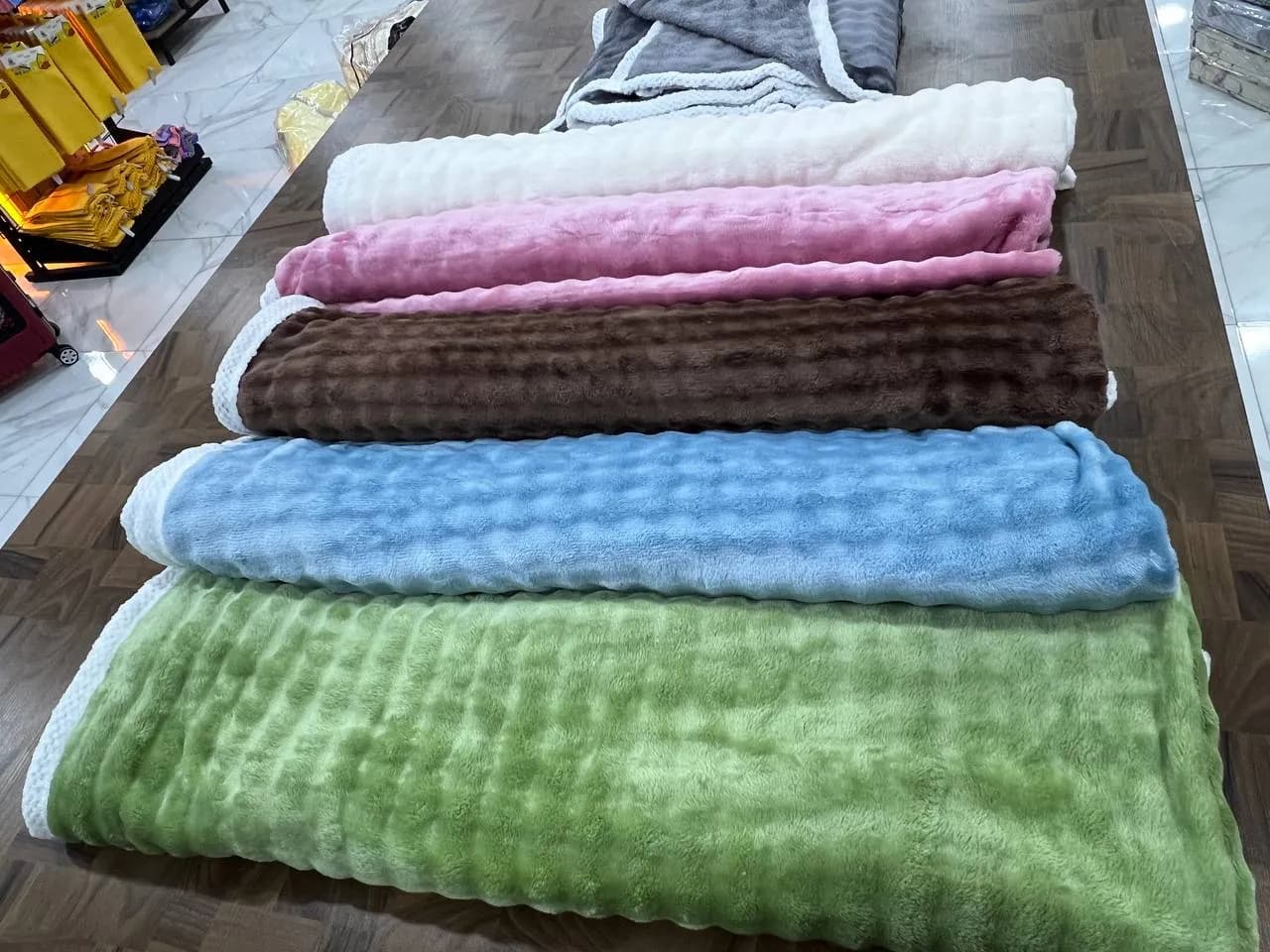 پتو حوله ای دور نوار 1521-4 وارداتی (x) — تصویر ۲
