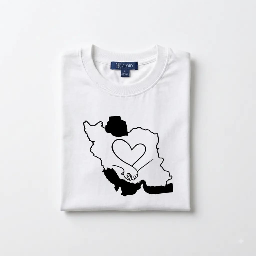 تیشرت IRAN HEART