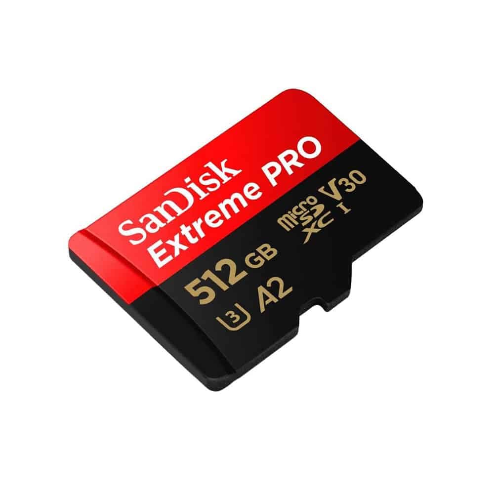 کارت حافظه سن دیسک ۵۱۲ گیگابایت سرعت 200Mb/s مدل SanDisk microSD Extreme pro — تصویر ۲