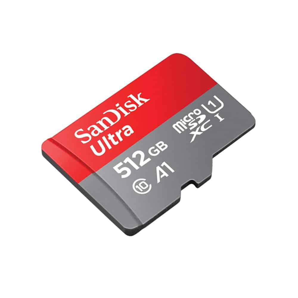 کارت حافظه سن دیسک ۵۱۲ گیگابایت سرعت 150Mb/s مدل SanDisk microSD Ultra — تصویر ۲