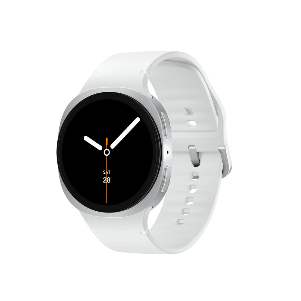 ساعت هوشمند سامسونگ مدل Galaxy Watch 8 ۴۴mm بند سیلیکونی رنگ خاکستری